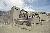 Ollantaytambo, the archeological complex, Pre Inca monoliths